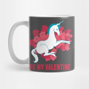 Valentine unicorn Mug